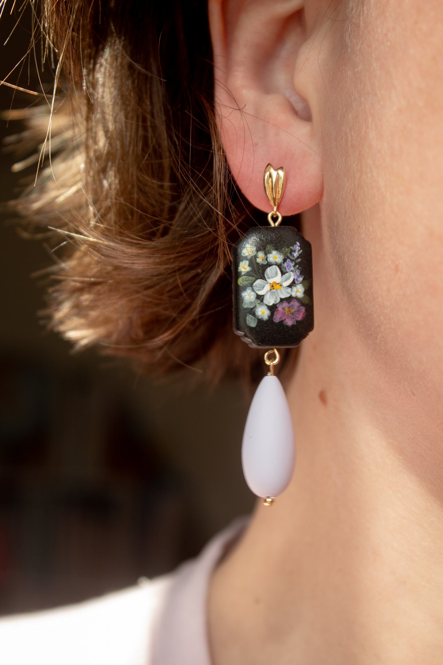 Painted Bouquet + Bead