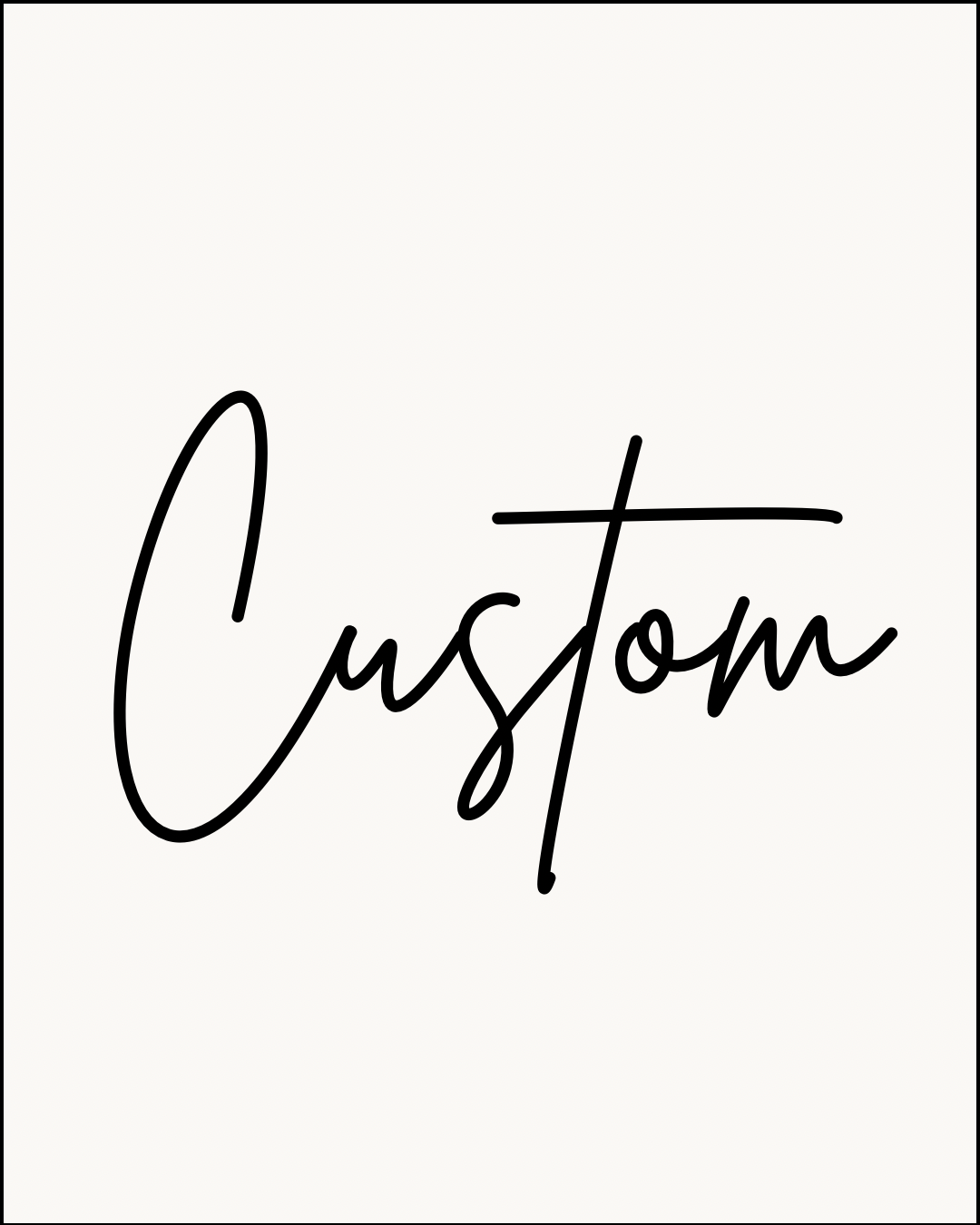 Custom | Cynthia
