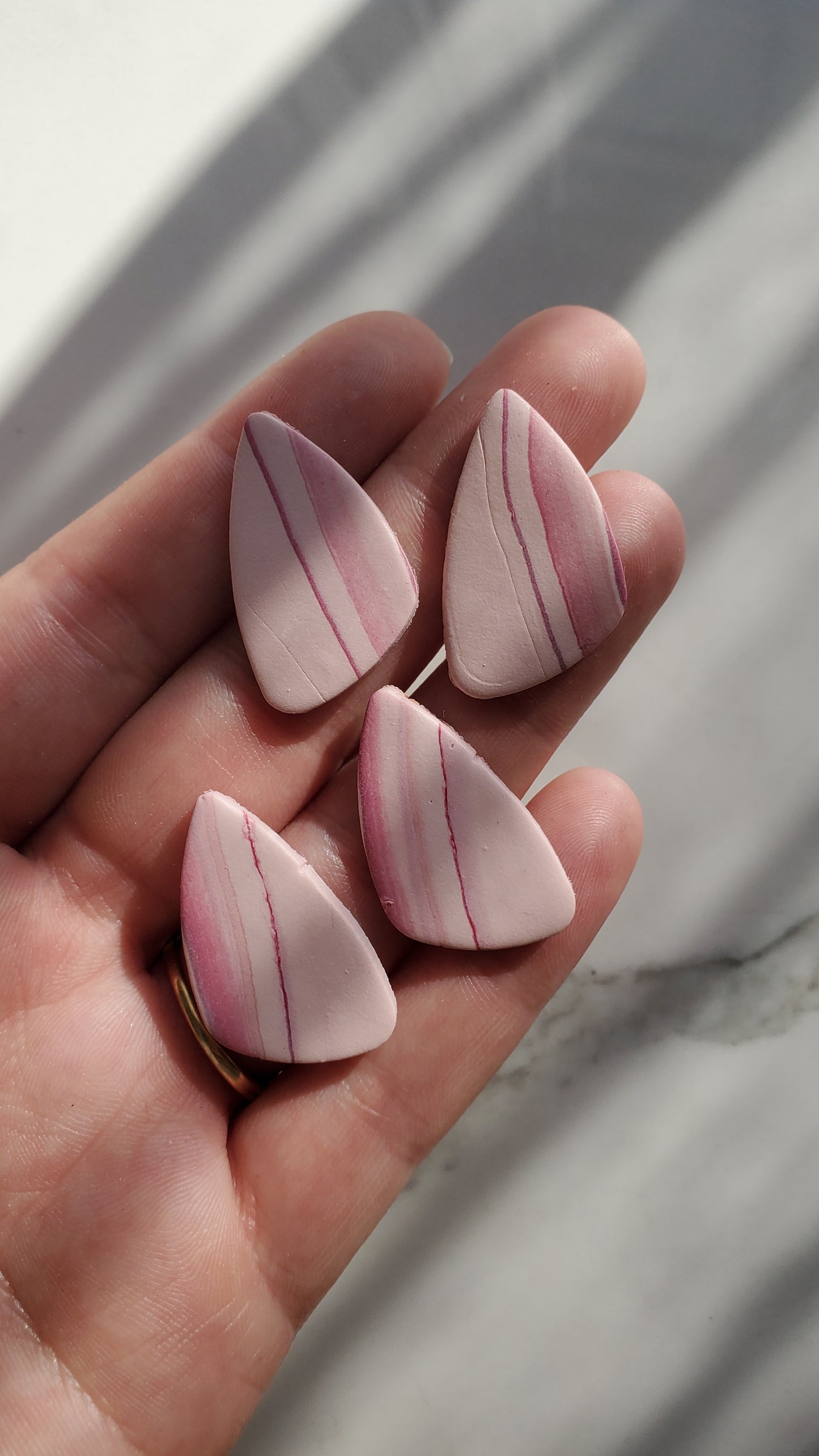 Pink Evie Studs