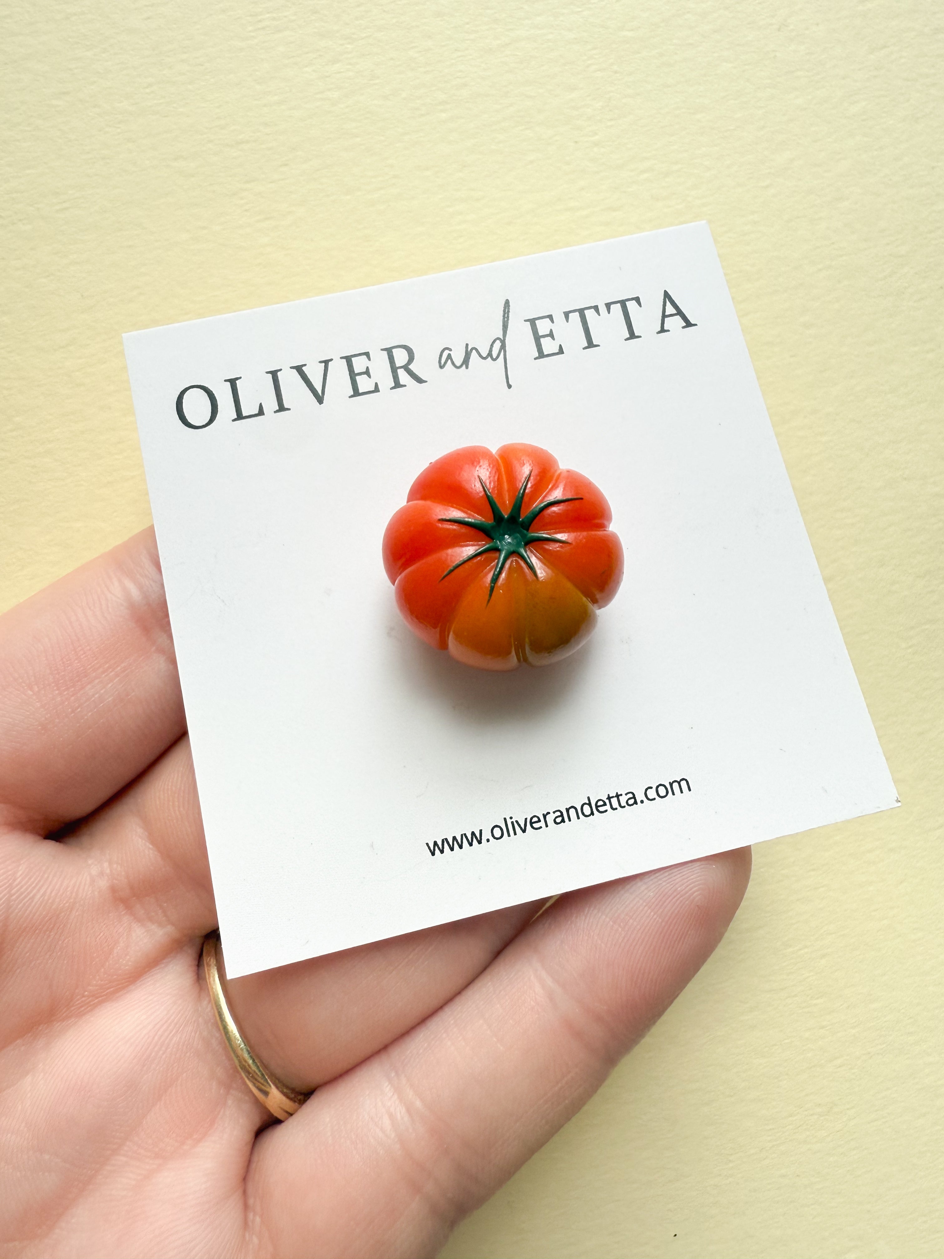 Heirloom Tomato Magnets – Oliver and Etta