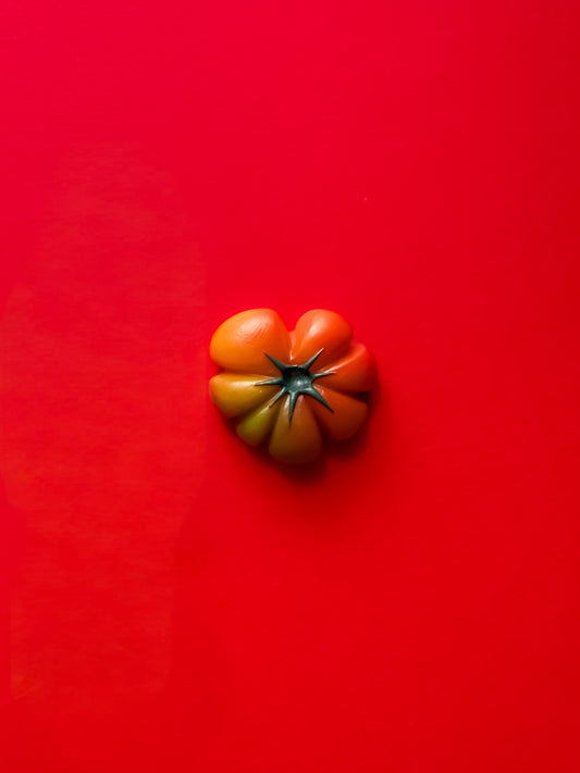 Heart Heirloom Tomato Magnet