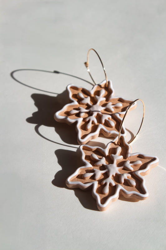 Gingerbread Snowflake